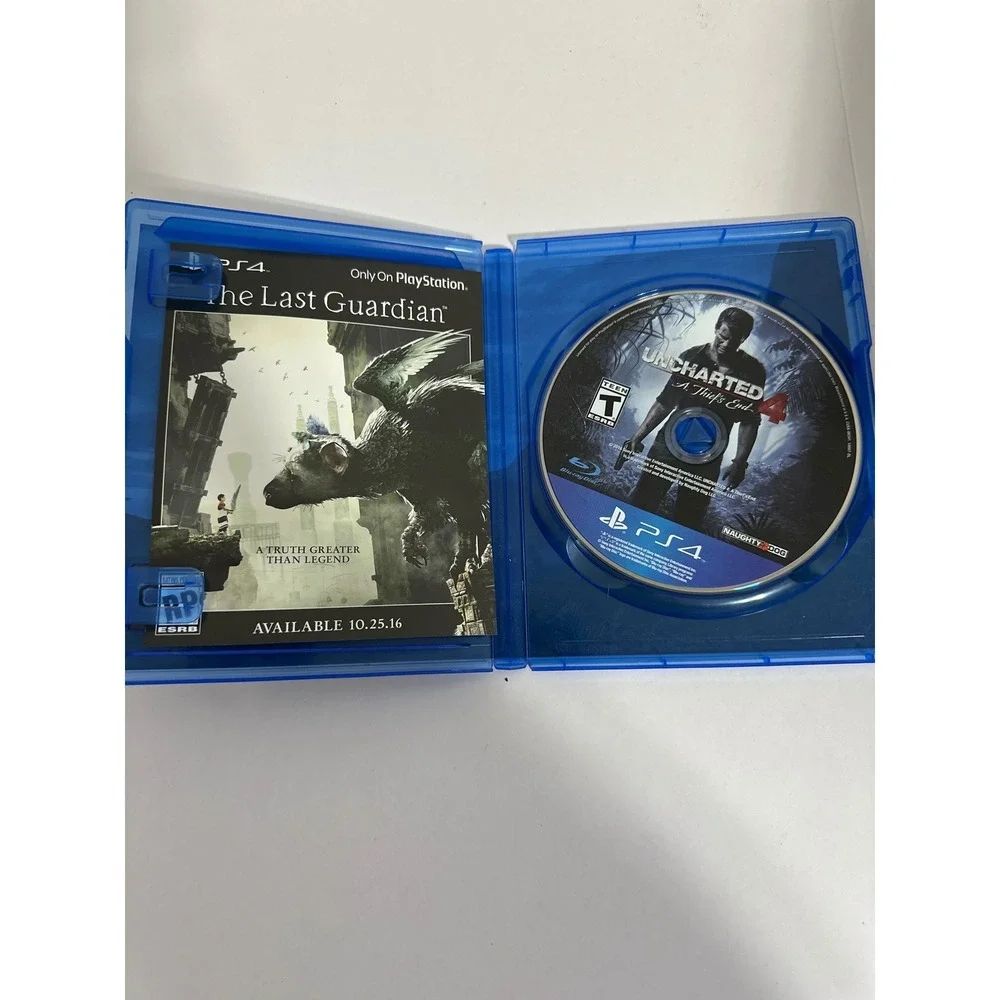 Uncharted 4 A Thief's End Sony PlayStation 4 PS4 Naughty Dog Action Adventure